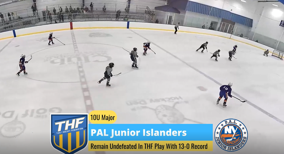 PAL Jr Islanders Remain Undefeated Tier 1 Hockey