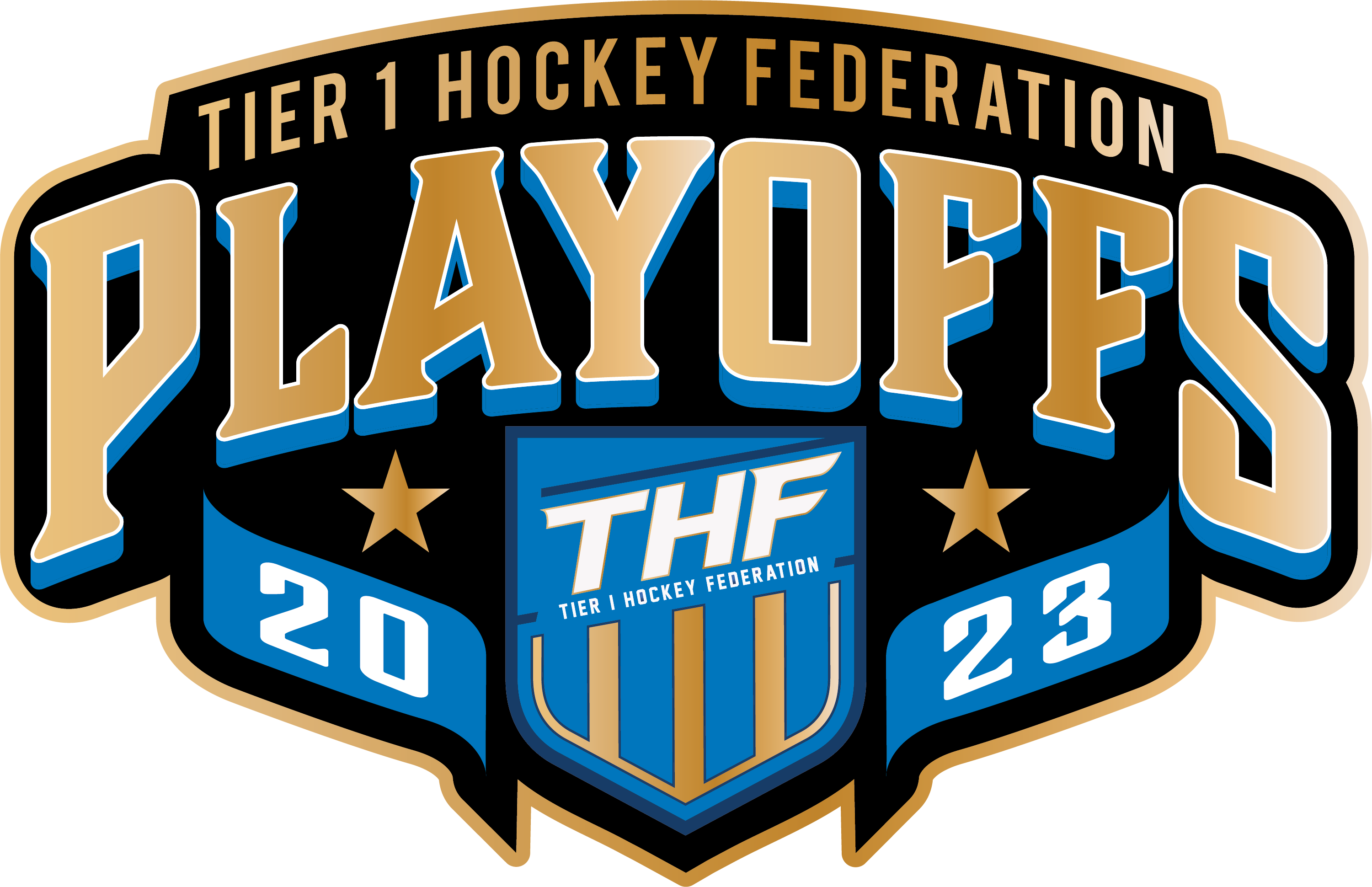 2023 THF PLAYOFFS LOGO