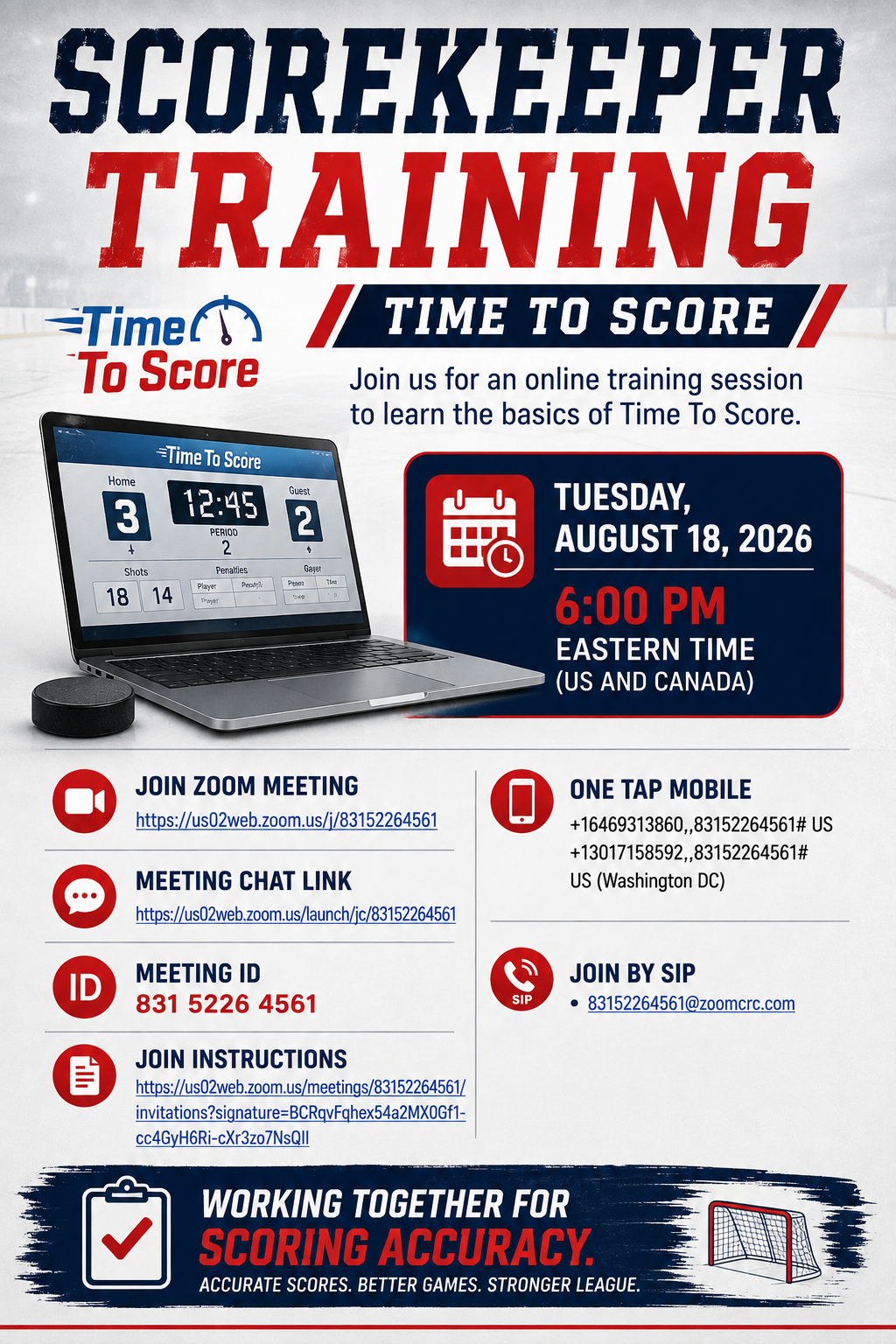 TTS training flyer 8.18.26
