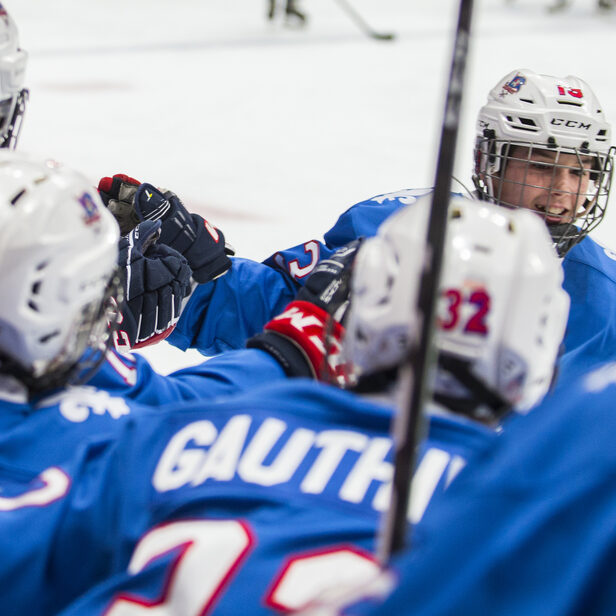 AHF team on the ice